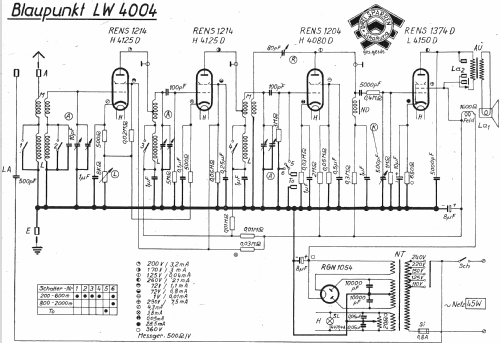 LW4004; Blaupunkt Ideal, (ID = 877496) Radio