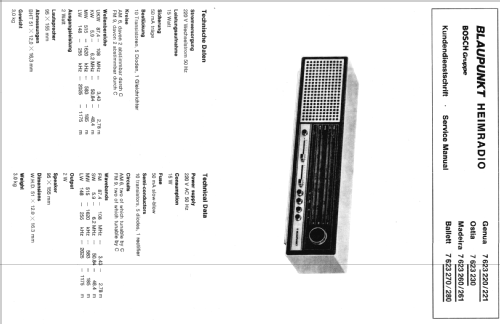 Madeira 7.623.261; Blaupunkt Ideal, (ID = 147127) Radio