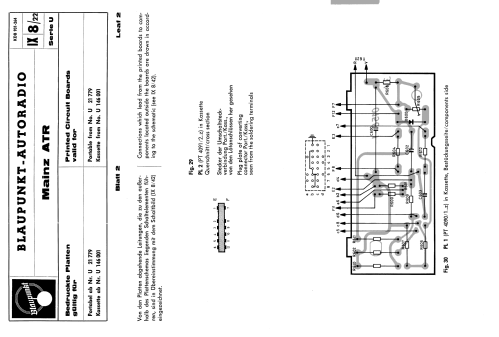 Mainz ATR Serie U ab Nr.: U 21779; Blaupunkt Ideal, (ID = 1982245) Radio