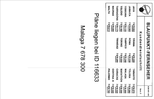 Malta 7.678.210; Blaupunkt Ideal, (ID = 388786) Television