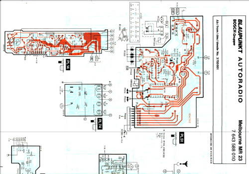 Melbourne MR 23 7.643.588.010; Blaupunkt Ideal, (ID = 613299) Car Radio