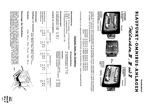 München IV ; Blaupunkt Ideal, (ID = 731783) Car Radio