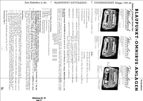 München IV TR Transistor; Blaupunkt Ideal, (ID = 603263) Car Radio