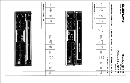 München SCD09 7649960013; Blaupunkt Ideal, (ID = 1122527) Car Radio