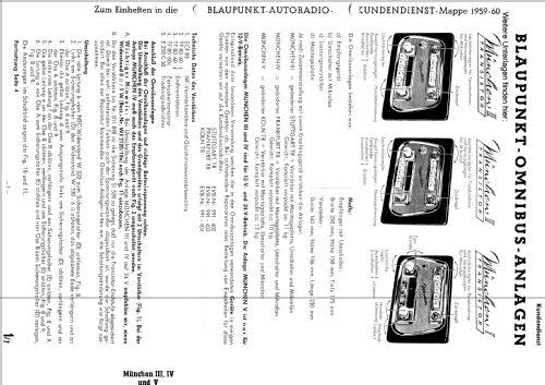 München V TR Transistor; Blaupunkt Ideal, (ID = 603283) Car Radio