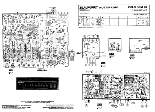 Oslo SQM 26 7.645.843.410; Blaupunkt Ideal, (ID = 732015) Car Radio