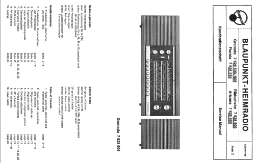 Rüdesheim 7.628.800 Ch= 7.628.100; Blaupunkt Ideal, (ID = 259681) Radio