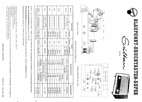 Sultan 2620; Blaupunkt Ideal, (ID = 23330) Radio