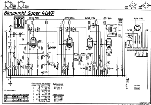 Super 4LWP; Blaupunkt Ideal, (ID = 1046876) Radio