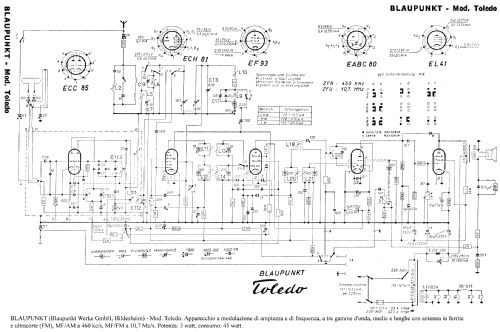 Toledo 2210; Blaupunkt Ideal, (ID = 56437) Radio