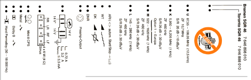 Toronto SQR 46 7.646.888.010 ab 4460001; Blaupunkt Ideal, (ID = 656177) Autoradio