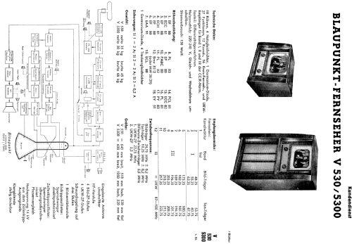 V530; Blaupunkt Ideal, (ID = 786359) TV-Radio