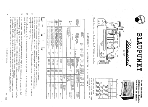 Vienna I 21730; Blaupunkt Ideal, (ID = 204673) Radio