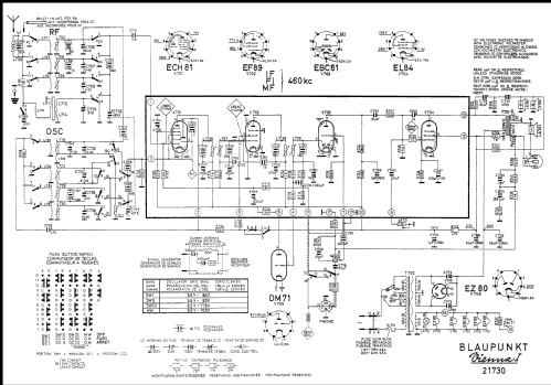 Vienna I 21730; Blaupunkt Ideal, (ID = 204679) Radio