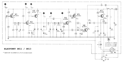 VRF-Decoder für Senderkennung SK11; Blaupunkt Ideal, (ID = 762351) mod-past25