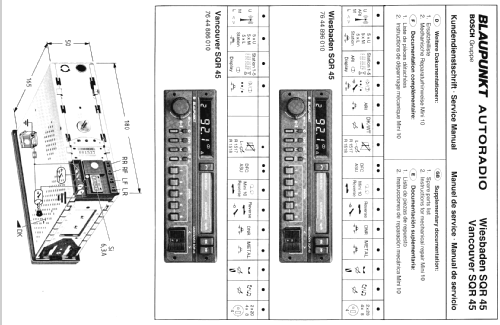 Wiesbaden SQR 45 7.644.896.010; Blaupunkt Ideal, (ID = 617938) Car Radio