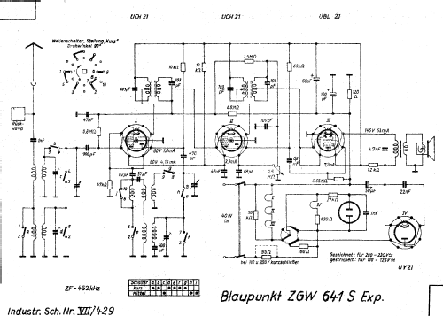 ZGW641; Blaupunkt Ideal, (ID = 238183) Radio