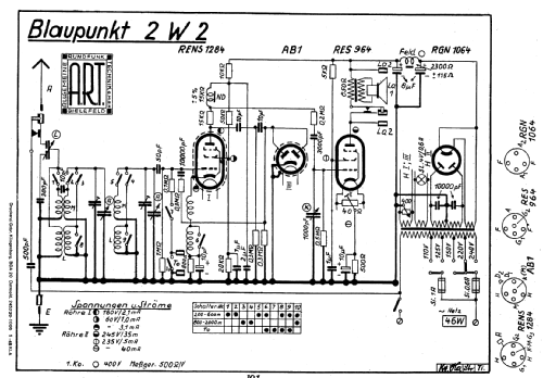 2W2; Blaupunkt Ideal, (ID = 2620626) Radio