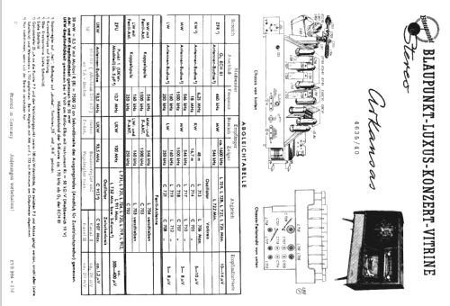 Arkansas-Vollstereo 4635; Blaupunkt Ideal, (ID = 2562406) Radio