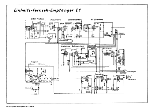 Einheits-Fernsehempfänger E1; Blaupunkt Ideal, (ID = 2715416) Fernseh-E