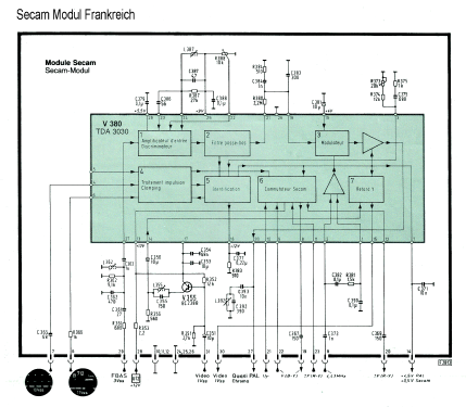 Farbfernsehchassis Ch= FM120; Blaupunkt Ideal, (ID = 3006722) Television