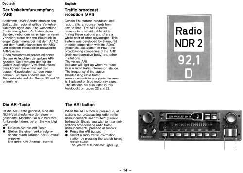 Los Angeles SM24 7.641.751.112; Blaupunkt Ideal, (ID = 2075147) Car Radio