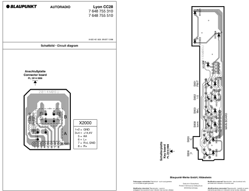 Lyon CC28 7.648.755.510; Blaupunkt Ideal, (ID = 3234361) Autoradio