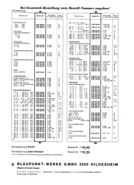 Montana Color 7.661.440; Blaupunkt Ideal, (ID = 2976878) Television