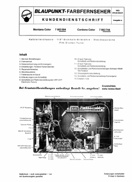 Montana Color 7.663.594; Blaupunkt Ideal, (ID = 2977002) Television