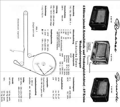 Romanze B520-WPe; Blaupunkt Ideal, (ID = 2584404) Radio