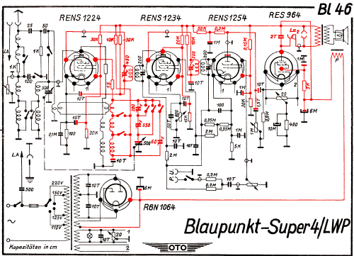 Super 4LWP; Blaupunkt Ideal, (ID = 2950234) Radio