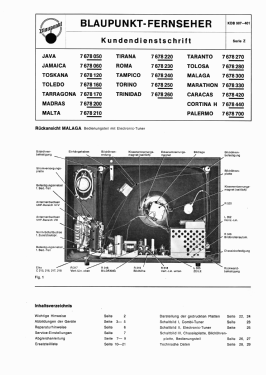 Tarragona 7.678.170 Seriew Z; Blaupunkt Ideal, (ID = 2936690) Televisore