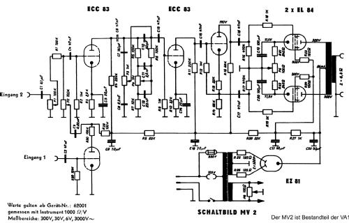 Verstärkeranlage VA1; Blechblas- und (ID = 2364003) Ampl/Mixer