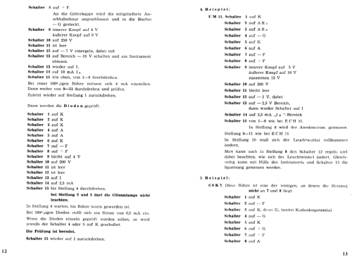 Röhrenprüf- und Meßgerät KK 51; Blohm, Ing. Heinz; (ID = 1164721) Equipment