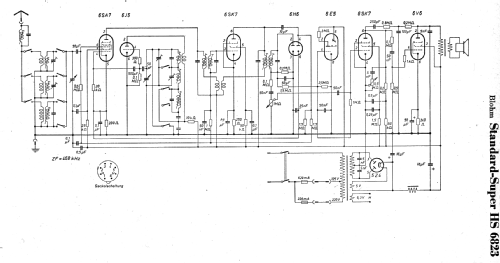 Standard-Super HS6823; Blohm, Ing. Heinz; (ID = 9850) Radio