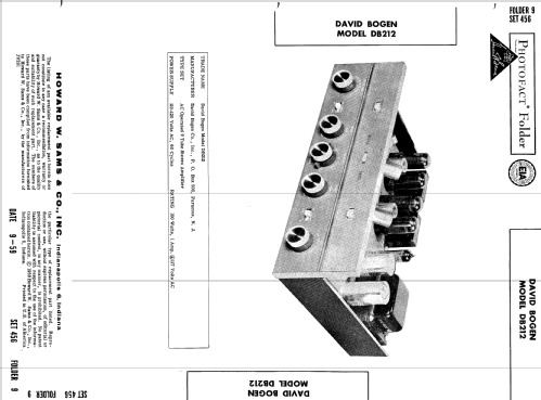 DB212 ; Bogen -Presto, David (ID = 599816) Ampl/Mixer