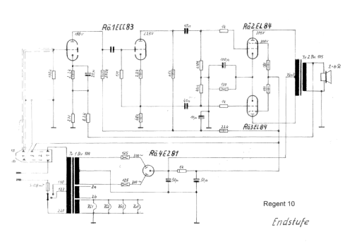 Regent 10; Böhm KG; Klingenthal (ID = 824347) Ampl/Mixer