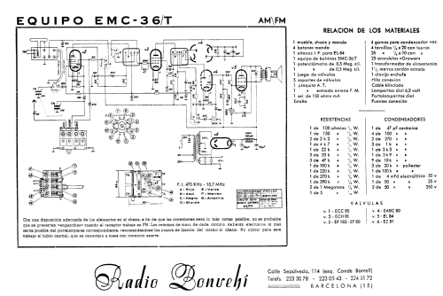 Kit AM-FM EMC-36/T; Epsilon; Barcelona (ID = 1882796) Radio