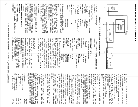 FM Stereo Modulator 219A; Boonton Radio Corp.; (ID = 1742365) Equipment