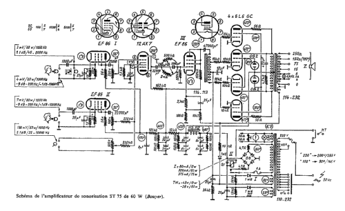 Amplificateur ST75 140; Bouyer, Paul (ID = 1424187) Ampl/Mixer