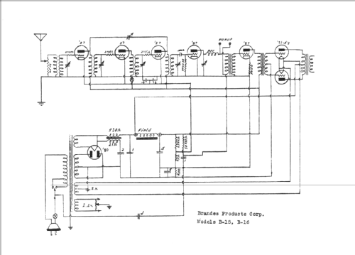 B-15 ; Brandes Products (ID = 83583) Radio