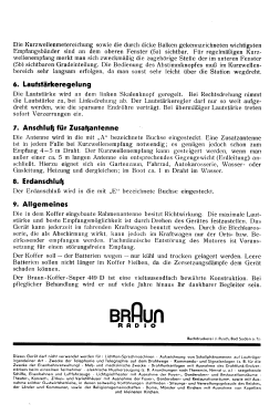 449D; Braun; Frankfurt (ID = 2924248) Radio