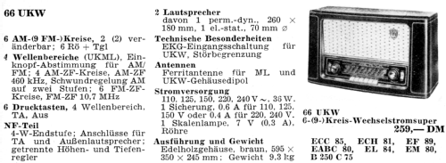 66 UKW; Braun; Frankfurt (ID = 1985465) Radio