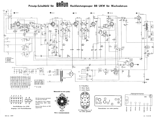 88 UKW; Braun; Frankfurt (ID = 2356171) Radio