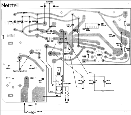 Audio 250 Ch= TC45/4; Braun; Frankfurt (ID = 717625) Radio