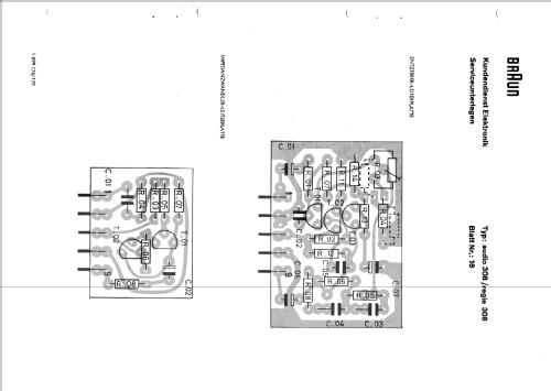 audio 308; Braun; Frankfurt (ID = 1154510) Radio