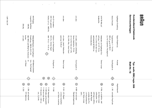 audio 308; Braun; Frankfurt (ID = 1154515) Radio