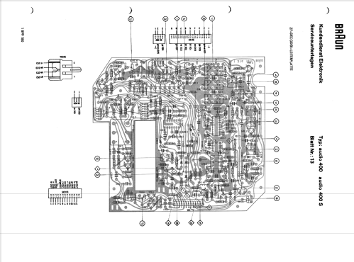 Audio 400; Braun; Frankfurt (ID = 1188134) Radio