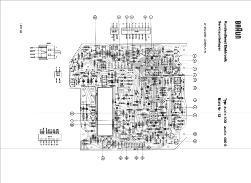 Audio 400; Braun; Frankfurt (ID = 1541436) Radio