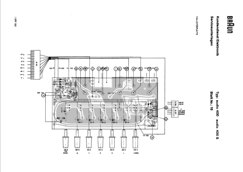 Audio 400; Braun; Frankfurt (ID = 1541589) Radio